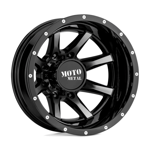 Moto Metal MO995 Gloss Black Machined - Rear 17x6.5 -155 8X200 142
