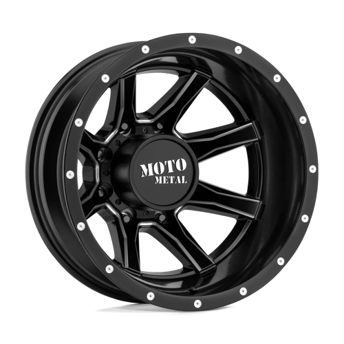Moto Metal MO995 Satin Black Milled - Rear 17x6.5 -155 8X200 142