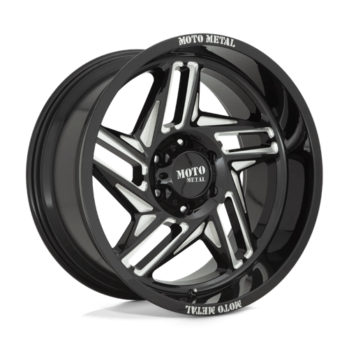 Moto Metal MO996 RIPSAW Gloss Black Milled 20x12 -44 5X139.7 78