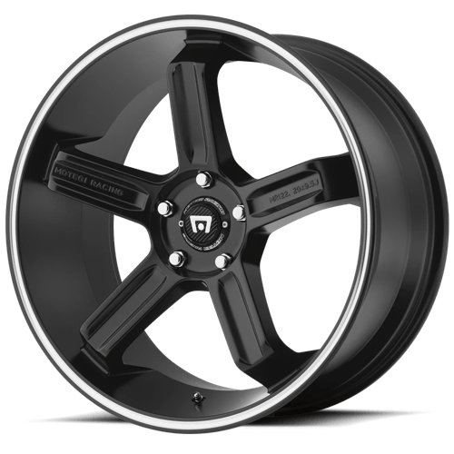 Motegi MR122 Satin Black W/ Machined Stripe 18x9 +45 5X100 72.6