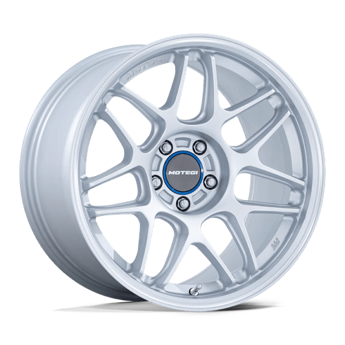 Motegi MR158 TSUBAKI Hyper Silver W/ Machined Lip 18x8.5 +42 5X108 63.36