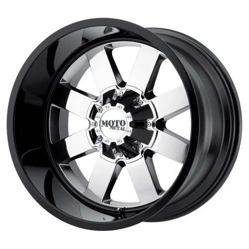 Moto Metal MO962 Pvd Center W/ Gloss Black Lip 20x9 +0 5X139.7/5X150 110.5