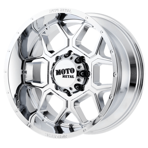 Moto Metal MO981 SPADE Chrome 20x12 -44 8X170 125.5