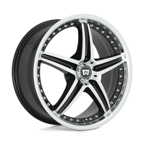 Motegi MR107 D5S Gloss Black Machined 17x7.5 +45 5X100 72.6