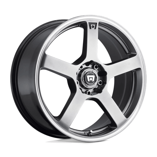 Motegi MR116 FS5 Dark Silver W/ Machined Flange 18x8 +45 5X108/5X114.3 72.6