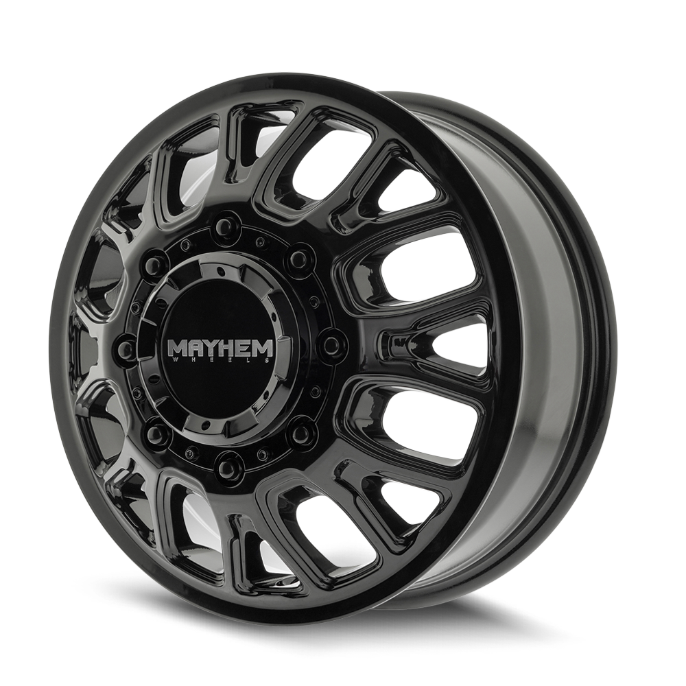 MAYHEM COGENT DUALLY Black 17X6.5 +125 8X165.1 121.3