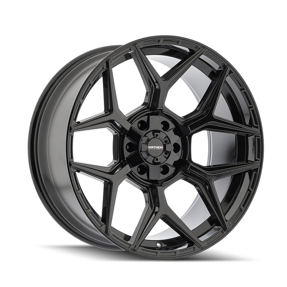 MAYHEM VANQUISH Black 20X9 +0 6X135, 6X139.7 106.1
