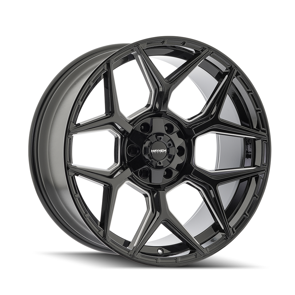MAYHEM VANQUISH Machined/Milled 20X9 +0 6X135, 6X139.7 106.1