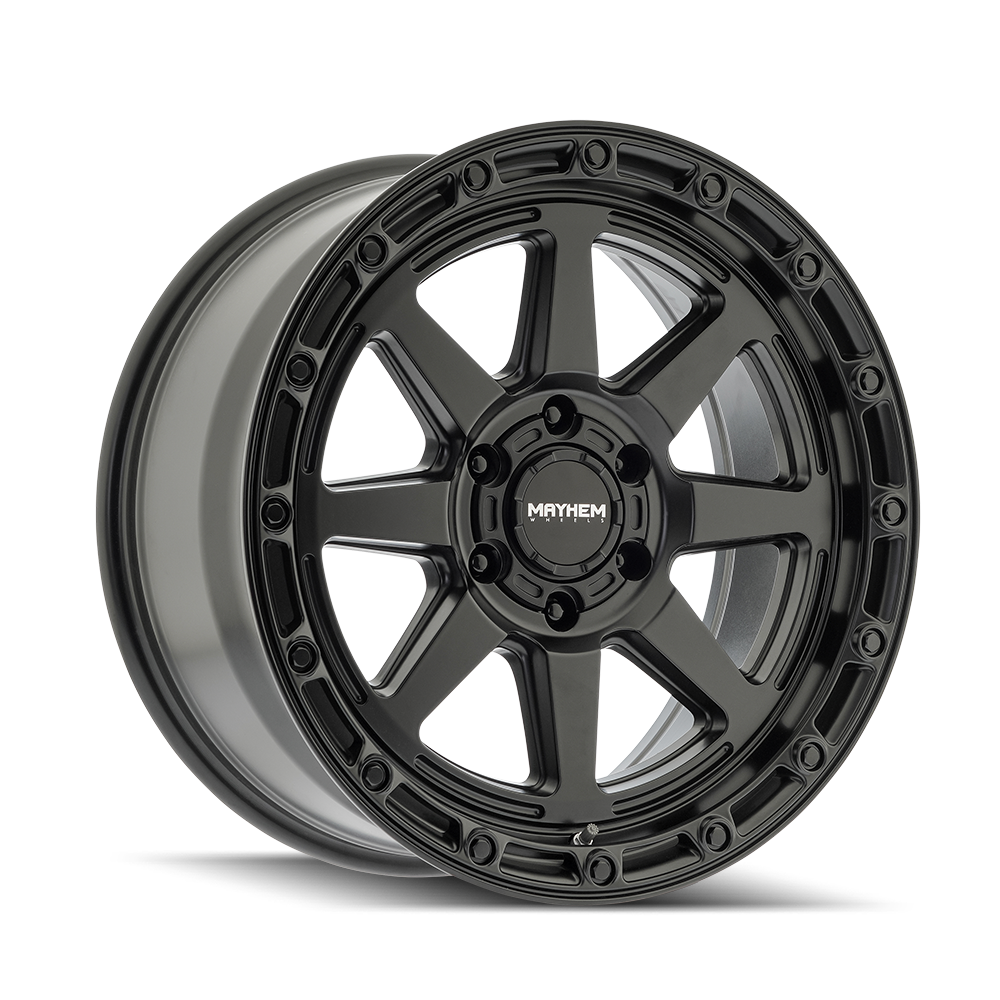 MAYHEM RIDGELINE Black 18X9 +20 6X139.7 106
