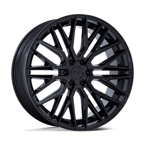 Niche M224 GAMMA Gloss Black 24x10 +25 6X139.7 106.1