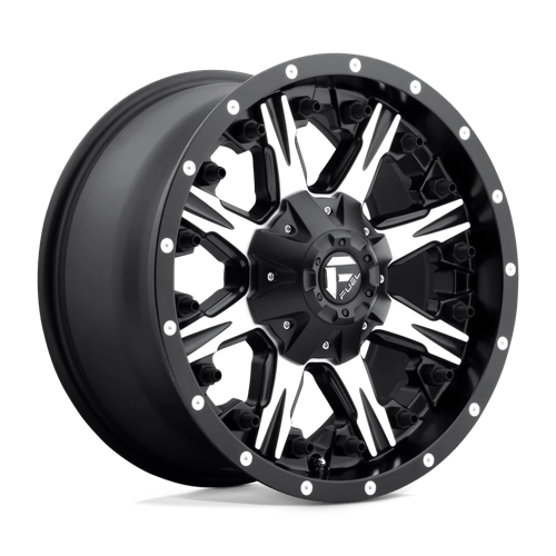 Fuel D541 NUTZ Matte Black Machined 20x10 -24 8X170 125.1