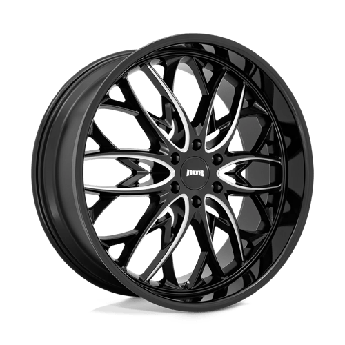DUB S263 OG Gloss Black Milled 24x10 +30 6X135 87.1