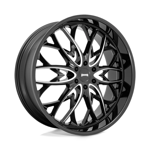 DUB S263 OG Gloss Black Milled 26x10 +25 6X139.7 106.1