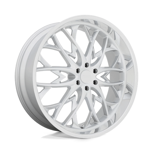 DUB S264 OG Silver W/ Diamond Cut Lip 24x10 +25 6X139.7 106.1