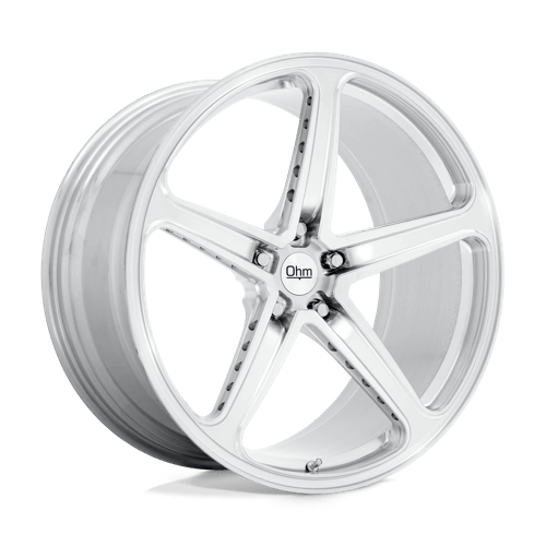 OHM AMP Silver Machined 22x9 +25 5X120 64.1