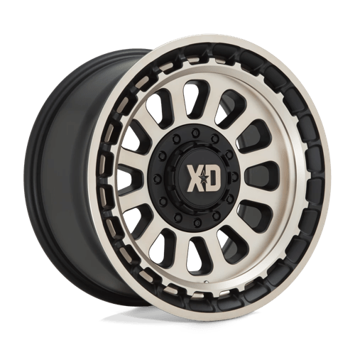 XD XD856 OMEGA Satin Black W/ Bronze Tint 20x10 -18 8X170 125.1