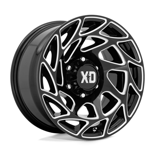 XD XD860 ONSLAUGHT Gloss Black Milled 17x9 +0 5X127 71.5