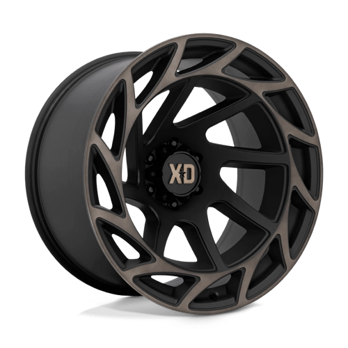 XD XD860 ONSLAUGHT Satin Black W/ Bronze Tint 22x12 -44 6X139.7 106.1