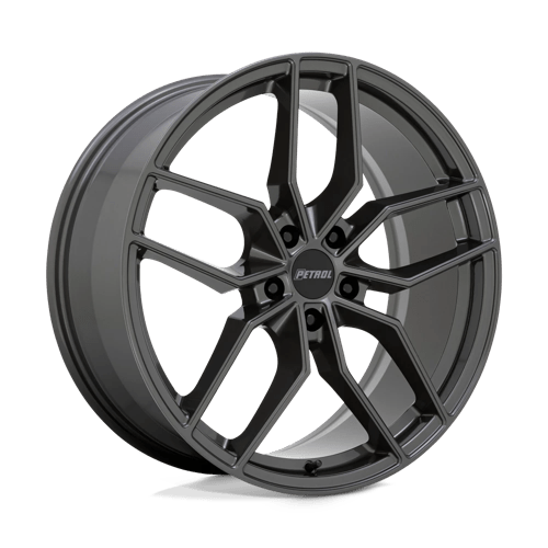 Petrol P5C Gloss Gunmetal 18x8 +35 5X120 76.1