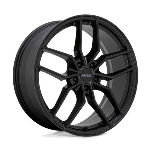 Petrol P5C Matte Black 17x8 +40 5X115 76.1