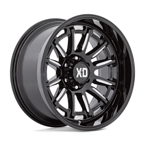 XD XD865 PHOENIX Gloss Black Milled 20x9 +18 5X127 71.5