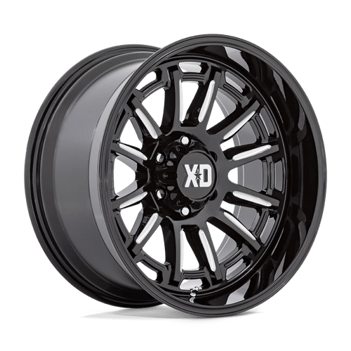 XD XD865 PHOENIX Gloss Black Milled 20x10 -18 6X135 87.1