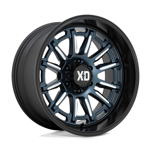 XD XD865 PHOENIX Metallic Blue Milled W/ Black Lip 20x10 -18 5X127 71.5