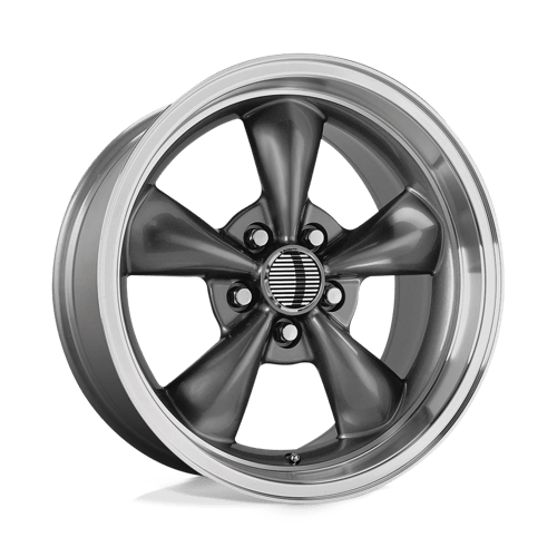 Performance Replicas PR106 Anthracite/Machined Lip 18x9 +30 5X114.3 70.6