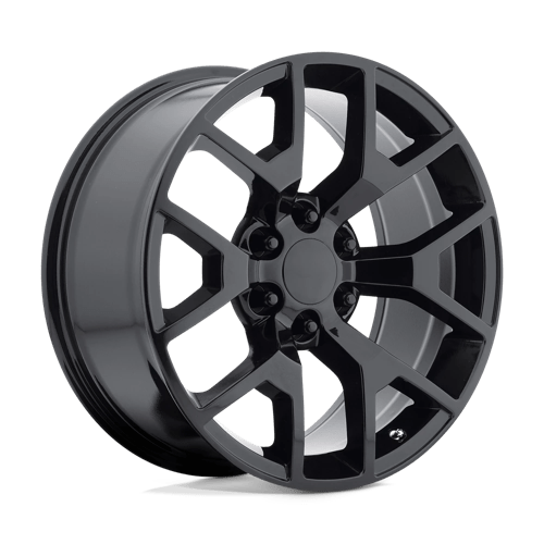 Performance Replicas PR150 Gloss Black W/ Clear Coat 22x9 +27 6X139.7 78.1