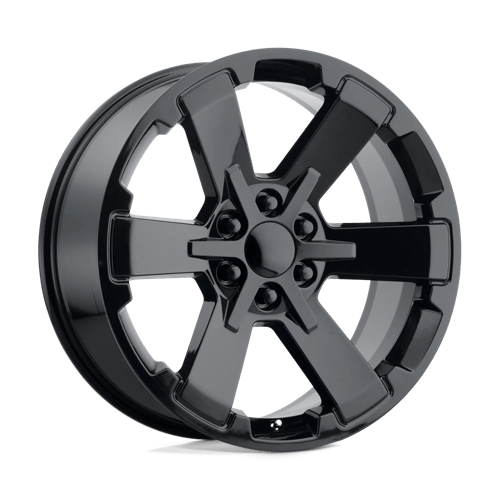 Performance Replicas PR189 Gloss Black 22x9 +24 6X139.7 78.1