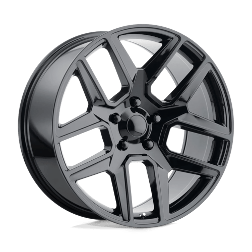 Performance Replicas PR192 Gloss Black 22x10 +25 6X139.7 78.1