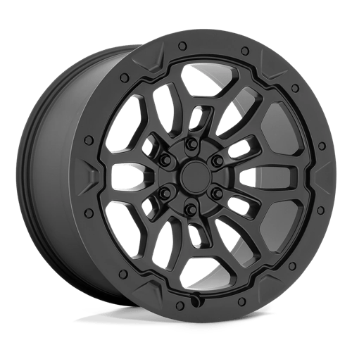 Performance Replicas PR215 Matte Black 22x10 +19 6X139.7 78.1