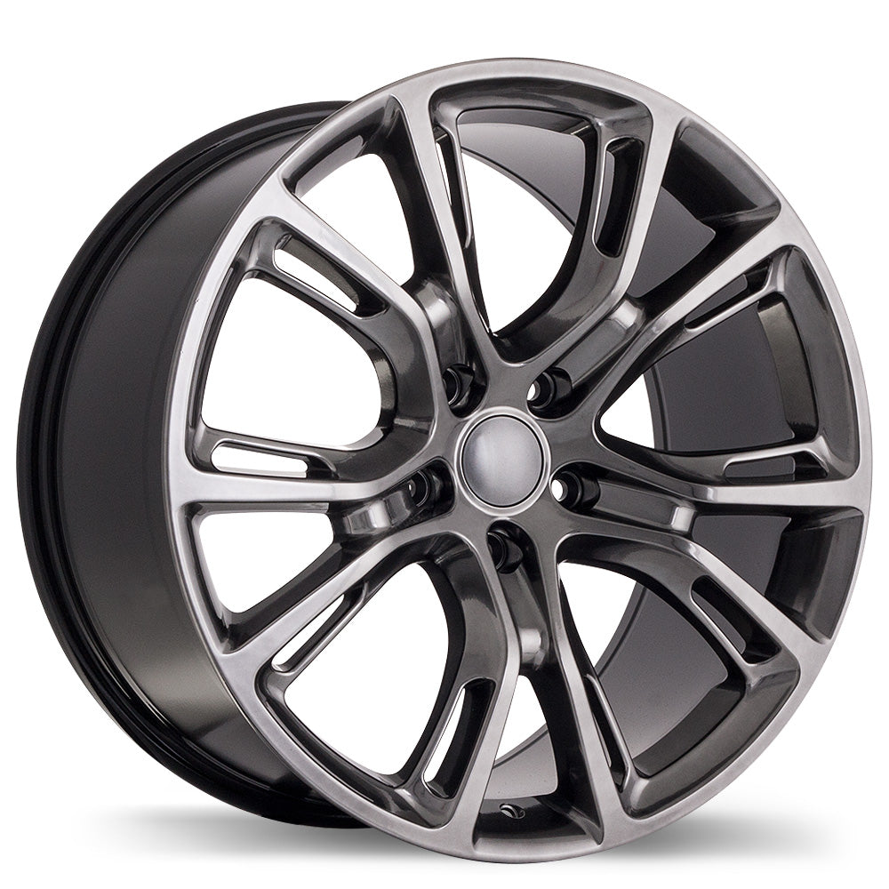 Replika R148B Dark Hyper Silver 20x9.0 +34 5x127 71.5