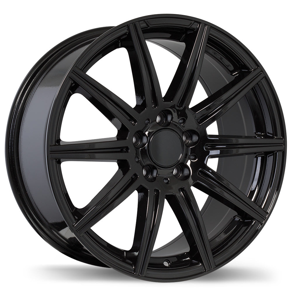 Replika R157 Gloss Black 19x8.5 +32 5x112 66.5
