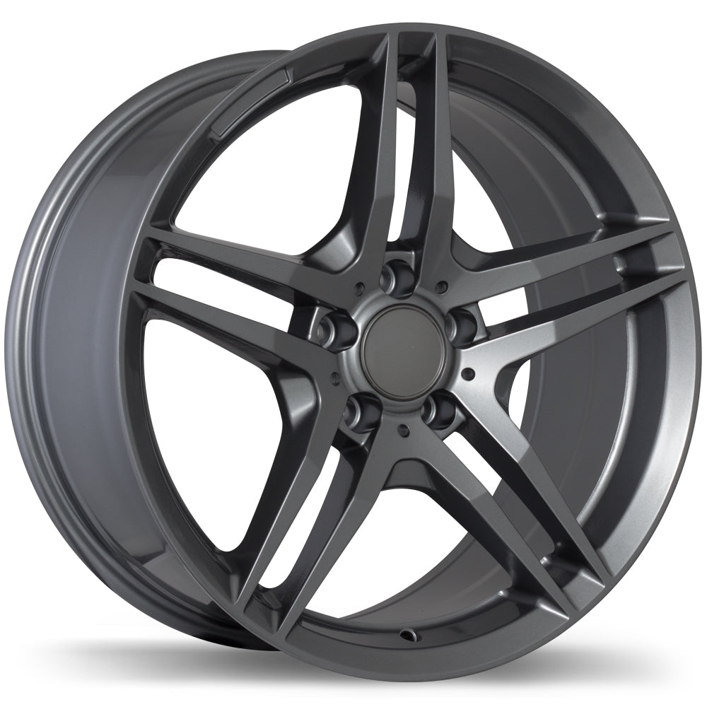 Replika R170 Gloss Gunmetal 18x8.5 +32 5x112 66.5