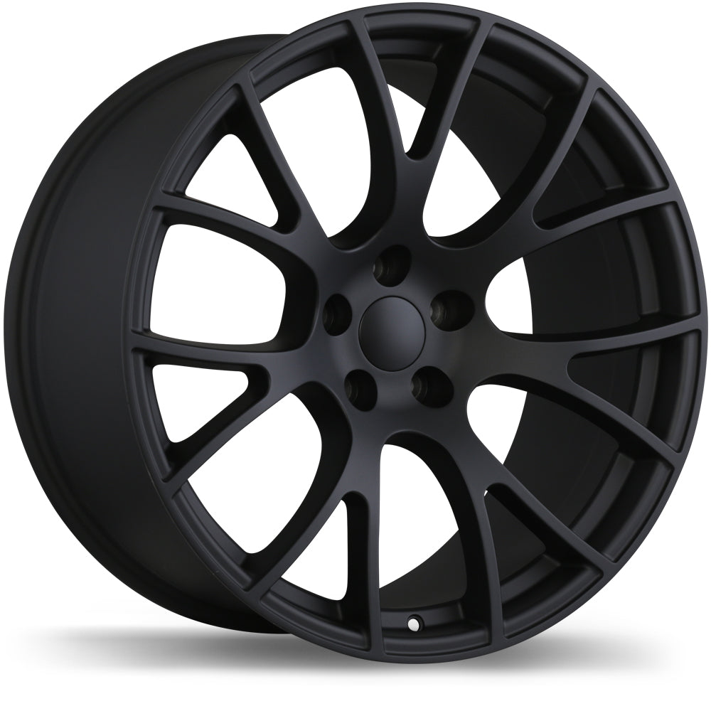 Replika R179A Matte Black 20x9.5 +18 5x115 71.5
