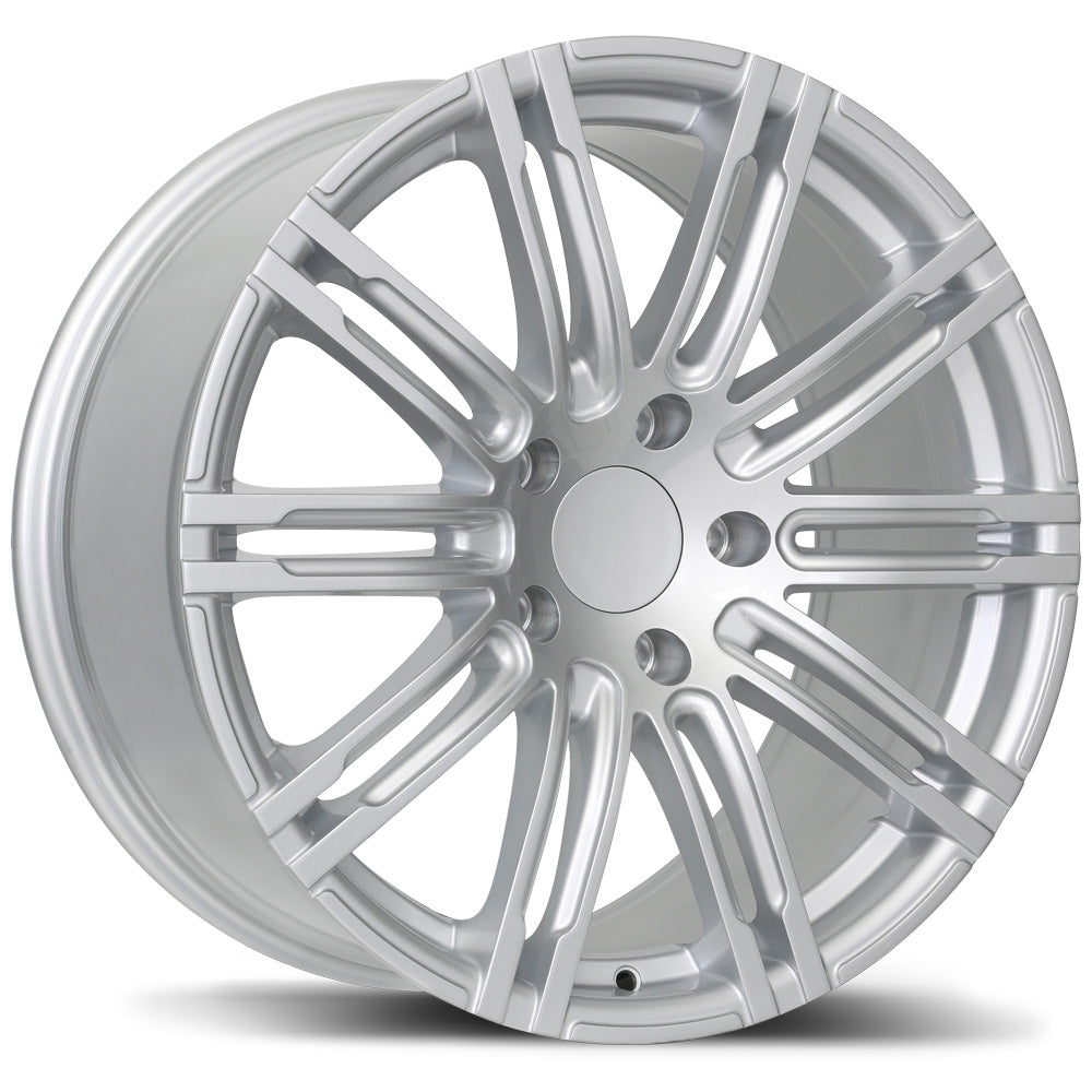 Replika R188 Gloss Silver 19x9.5 +46 5x130 71.6