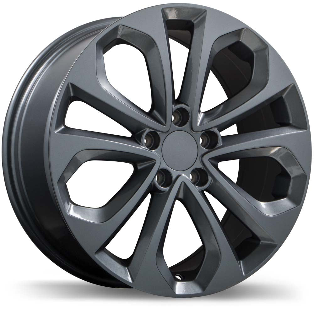Replika R191 Gloss Gunmetal 18x8.0 +50 5x114.3 64.1