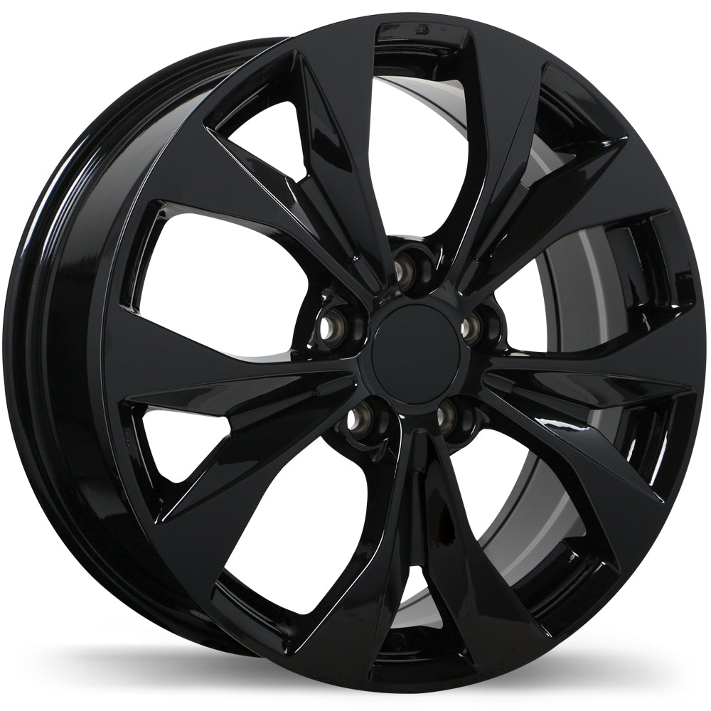 Replika R192 Gloss Black 16x6.5 +40 5x114.3 64.1