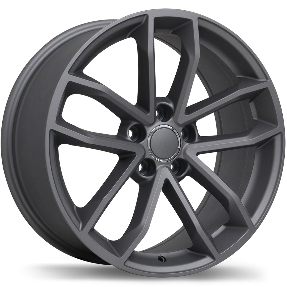 Replika R199 Matte Gunmetal 19x8.5 +35 5x112 66.5