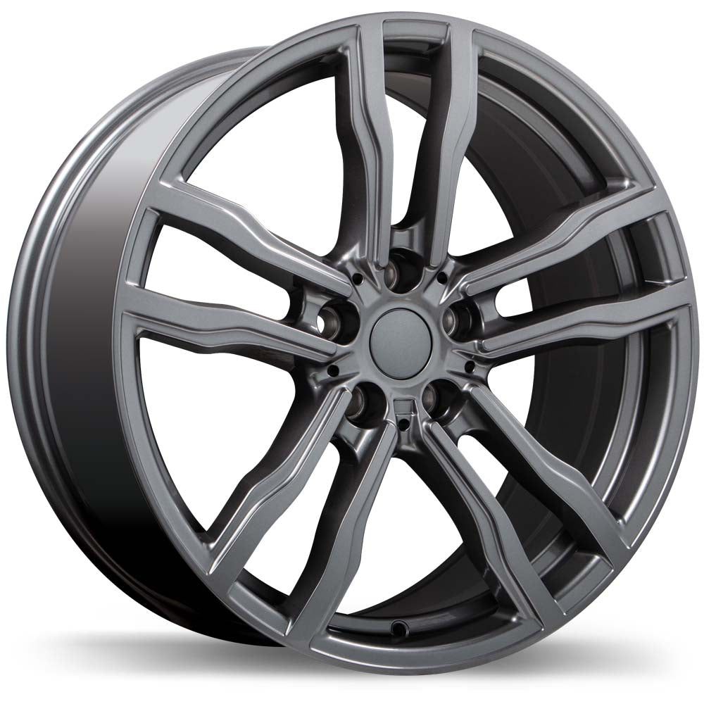 Replika R200 Gloss Gunmetal 19x8.5 +35 5x112 66.6