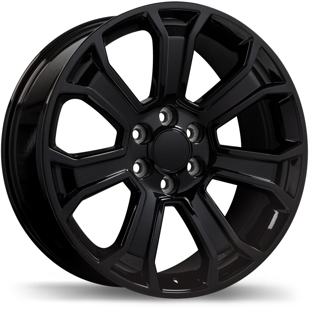 Replika R204 Gloss Black 20x9.0 +24 6x139.7 78.1