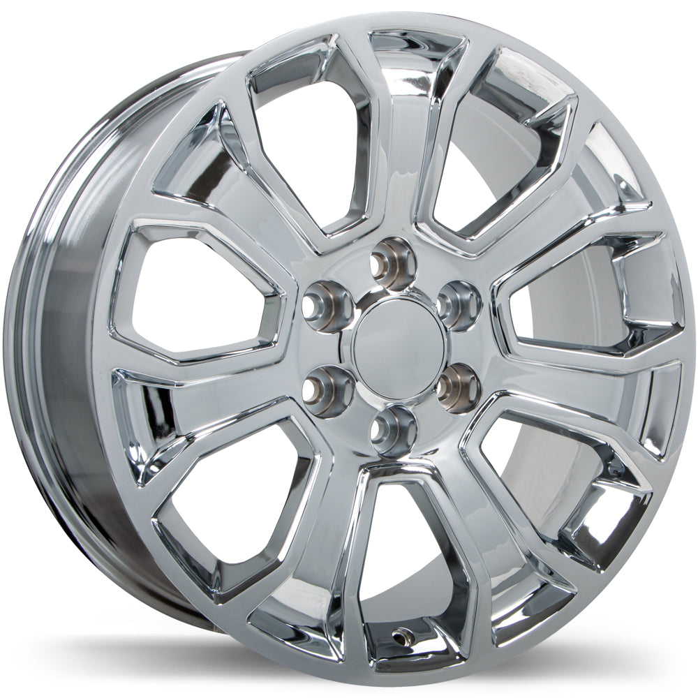 Replika R204 Chrome 22x9.0 +24 6x139.7 78.1