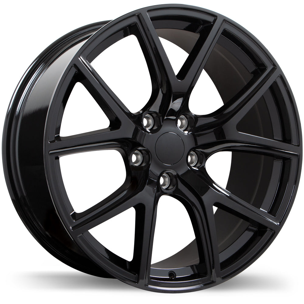 Replika R217A Gloss Black 20x9.0 +34 5x127 71.5