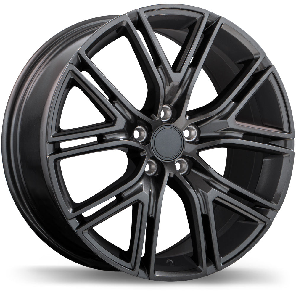 Replika R222 Gloss Gunmetal 17x7.5 +48 5x108 63.4