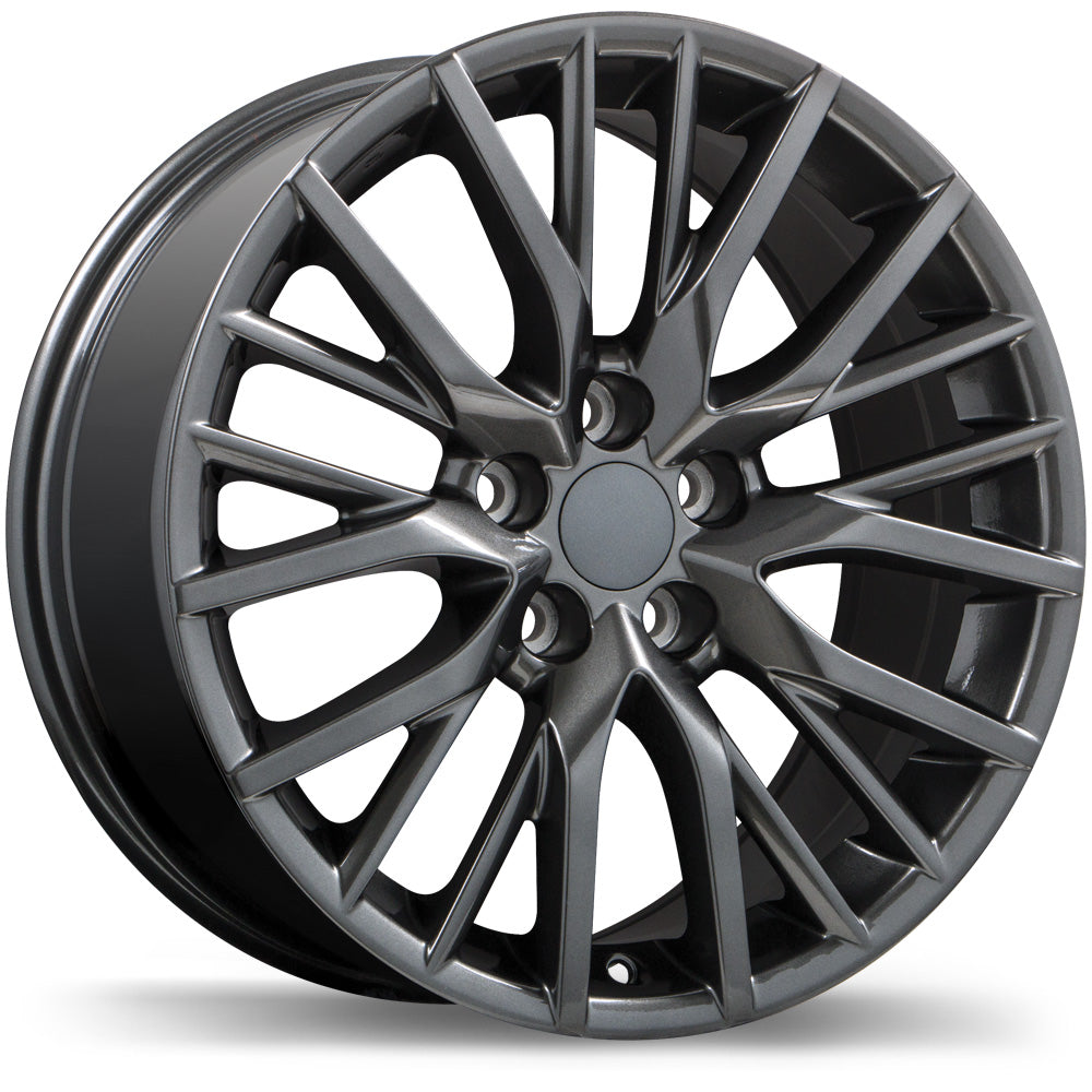 Replika R224 Gloss Gunmetal 18x8.0 +30 5x114.3 60.1