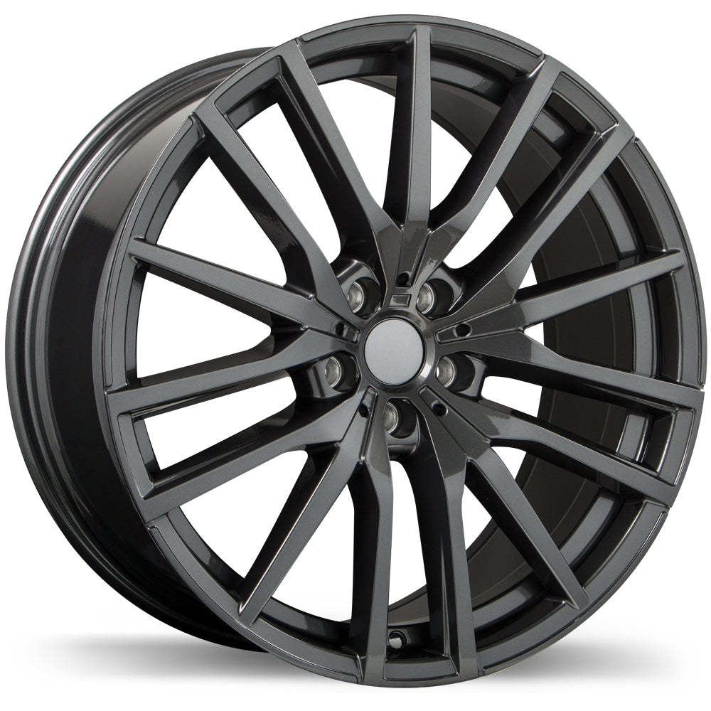 Replika R233 Gloss Gunmetal 21x9.5 +37 5x112 66.6