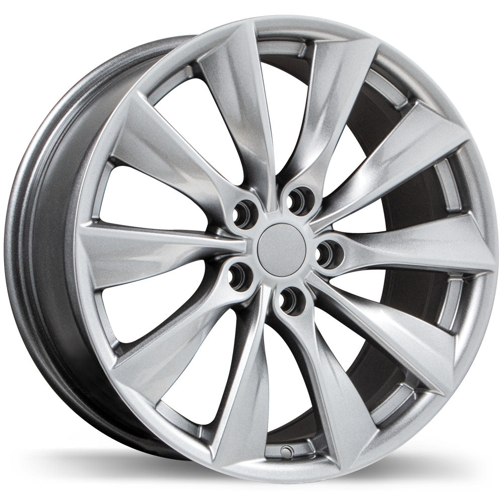 Replika R241 Gloss Silver 18x8.5 +40 5x114.3 70.6