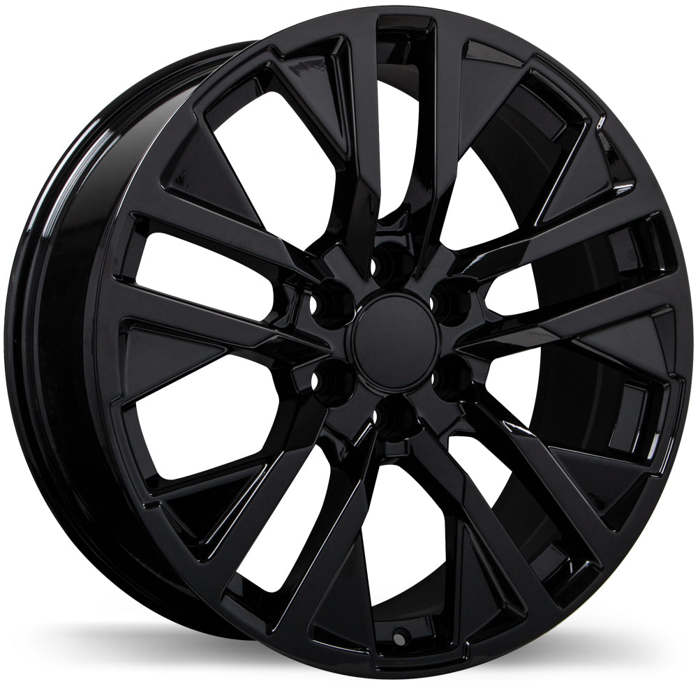 Replika R246 Gloss Black 22x9.0 +28 6x139.7 78
