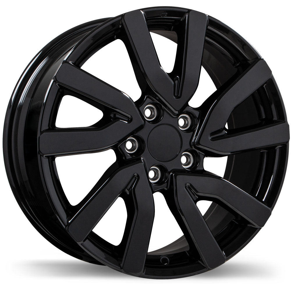 Replika R249 Gloss Black 18x8.0 +55 5x120 64.1